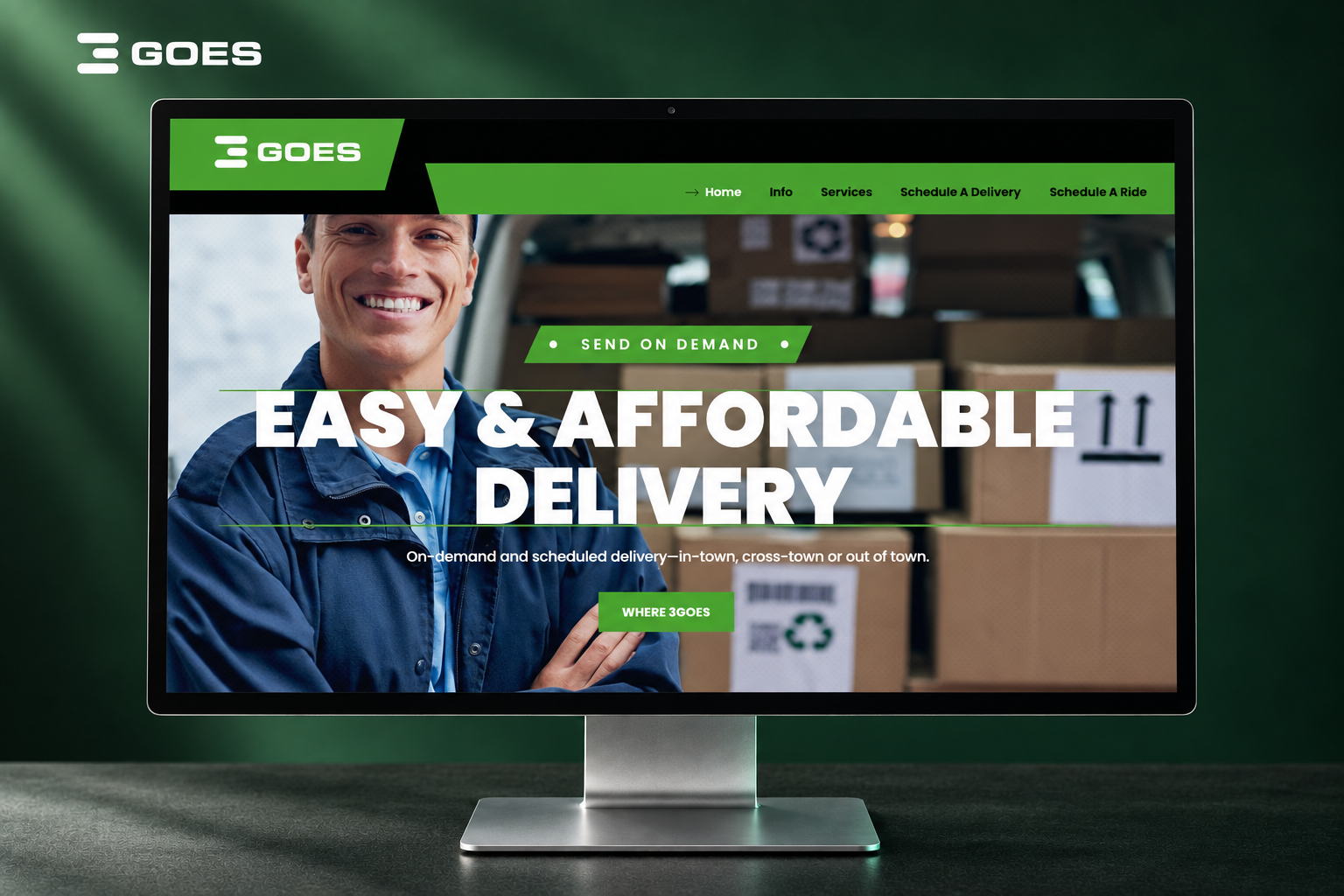 3Goes product interface